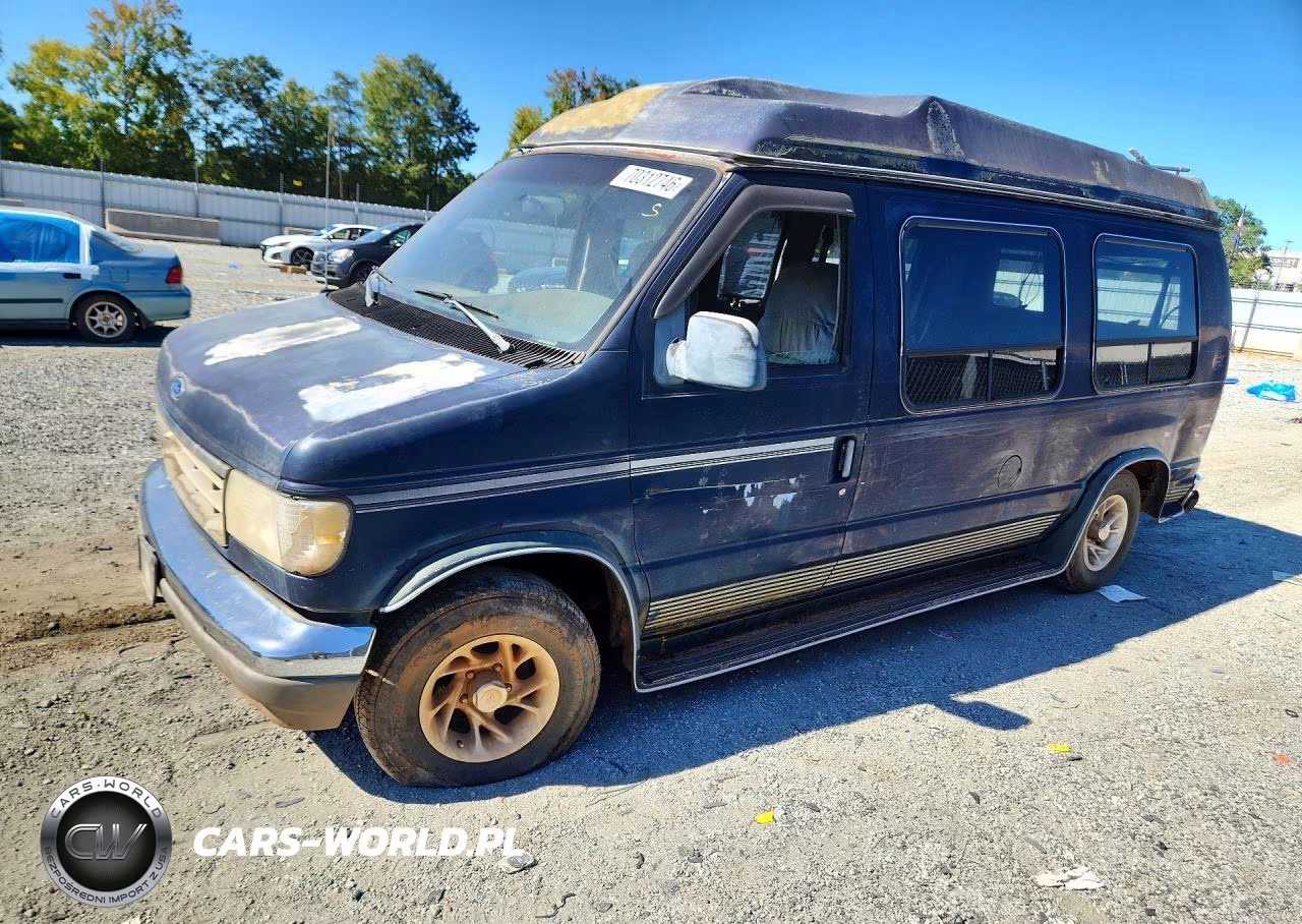 1992 Ford Econoline E150 Van VIN:1FDEE14H6NHB54228 - 1
