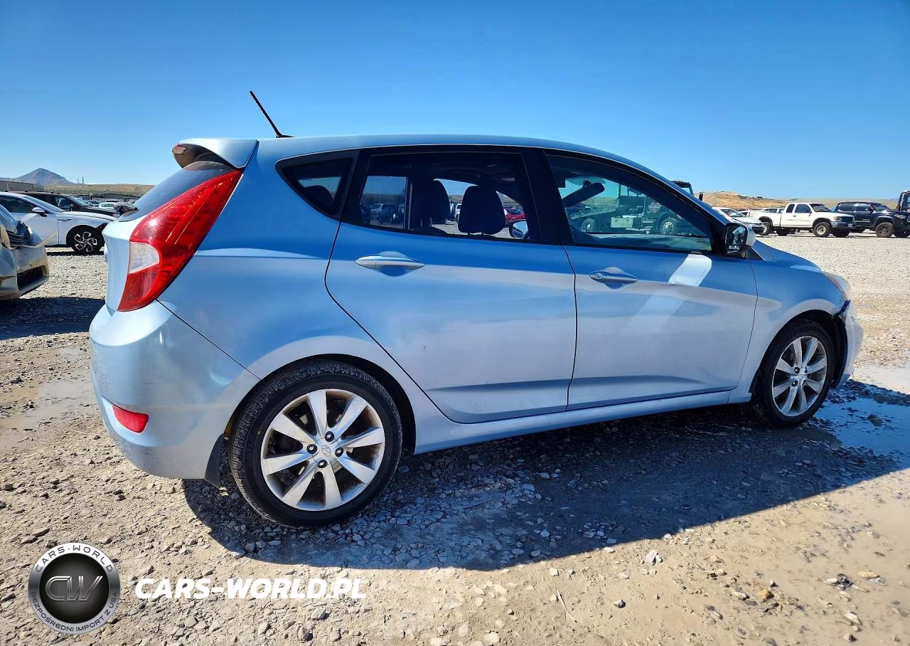 2012 Hyundai Accent Se VIN:KMHCU5AE1CU014958 - 3