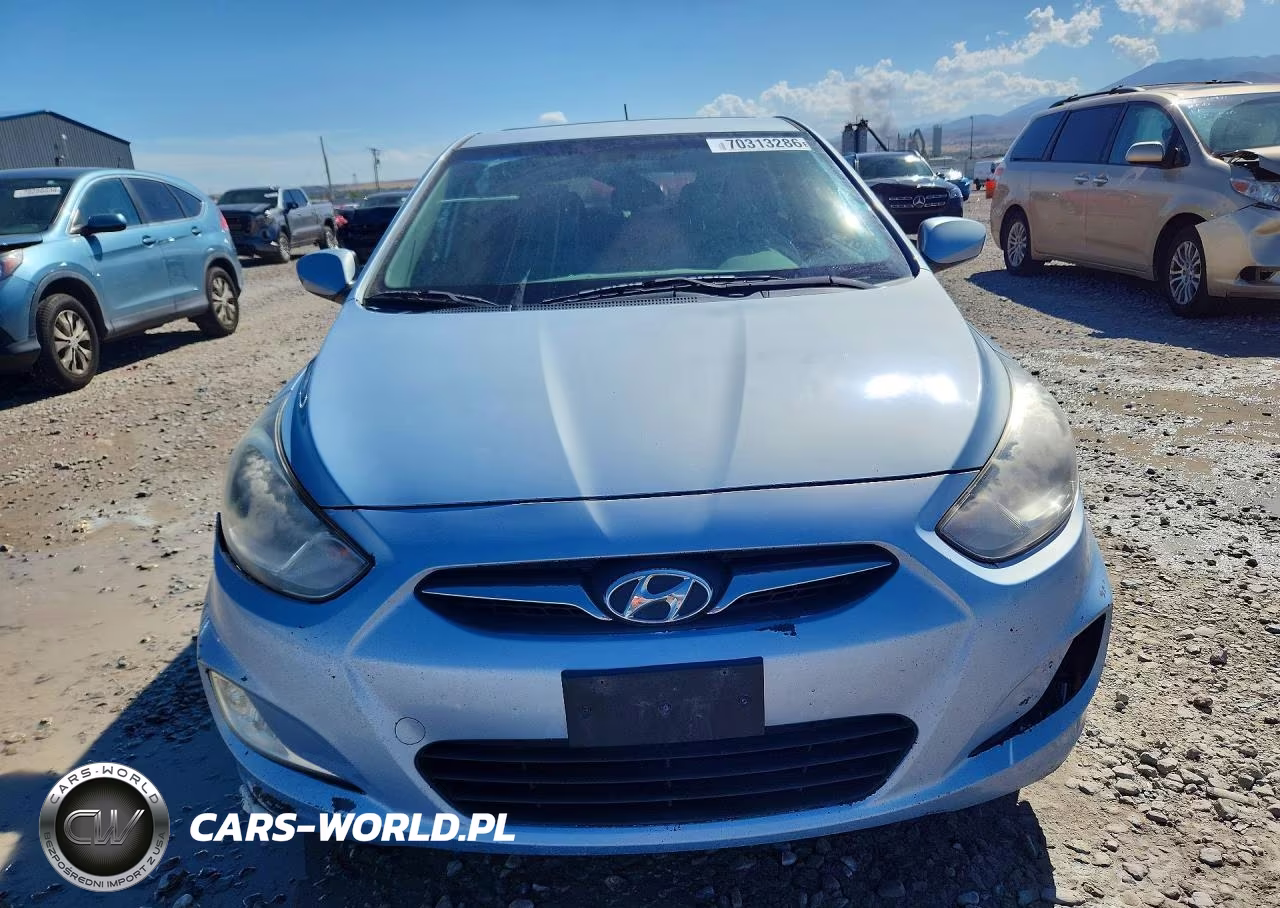 2012 Hyundai Accent Se VIN:KMHCU5AE1CU014958 - 5