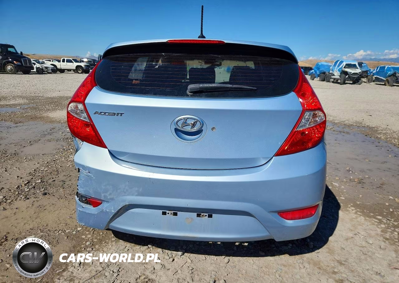 2012 Hyundai Accent Se VIN:KMHCU5AE1CU014958 - 6