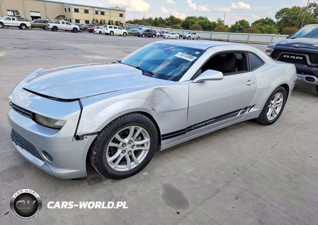 2014 Chevrolet Camaro Ls VIN:2G1FA1E34E9217931 - 1