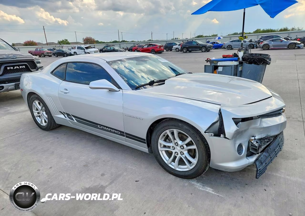 2014 Chevrolet Camaro Ls VIN:2G1FA1E34E9217931 - 4