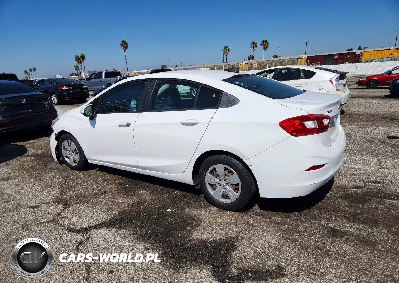 2017 Chevrolet Cruze Ls VIN:1G1BC5SM2H7225562 - 2