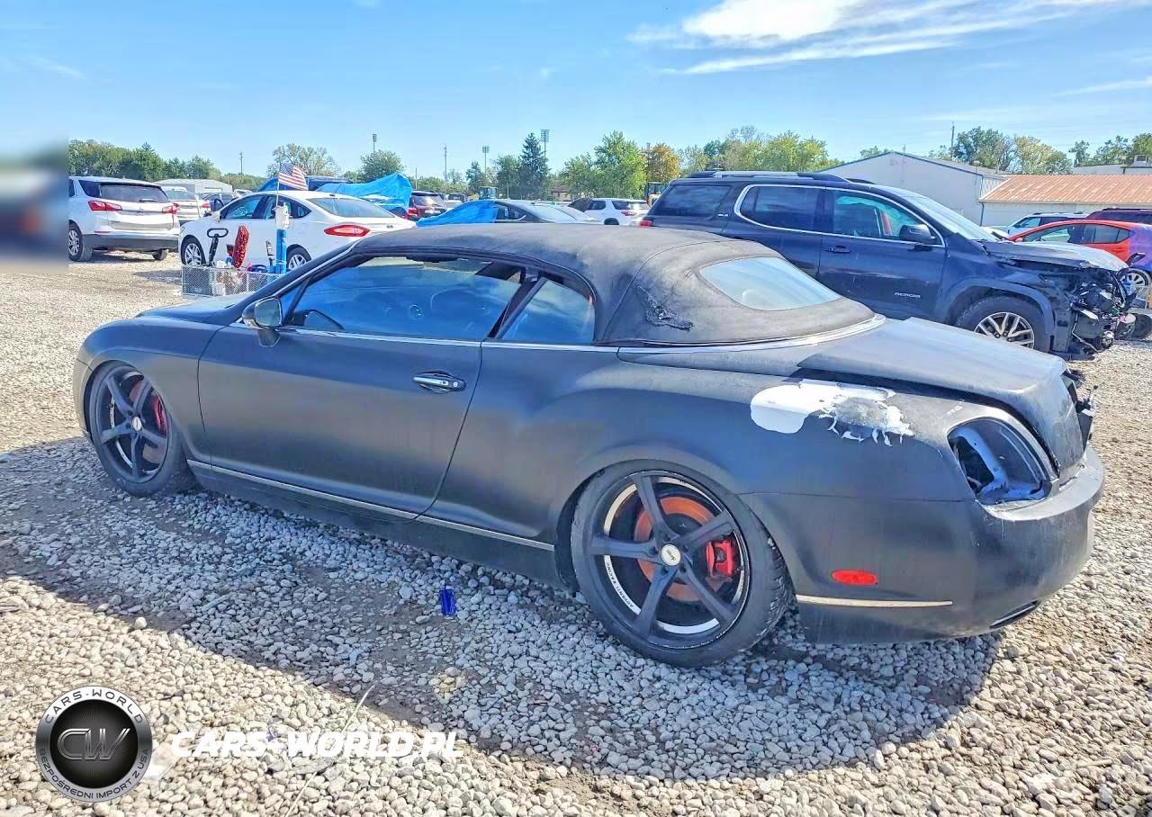 2007 Bentley Continental Gtc VIN:SCBDR33W07C047744 - 2