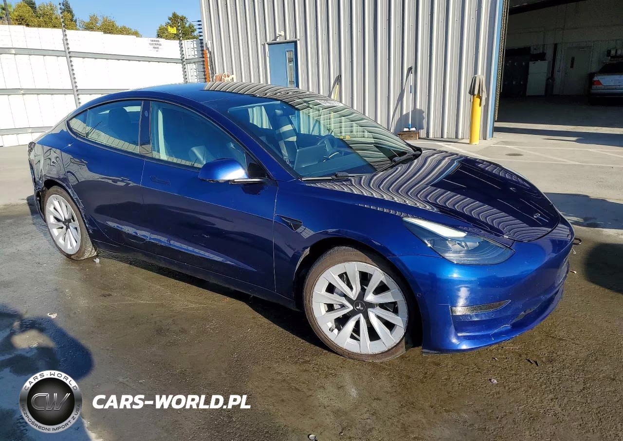 2022 Tesla Model 3 VIN:5YJ3E1EB8NF301011 - 4
