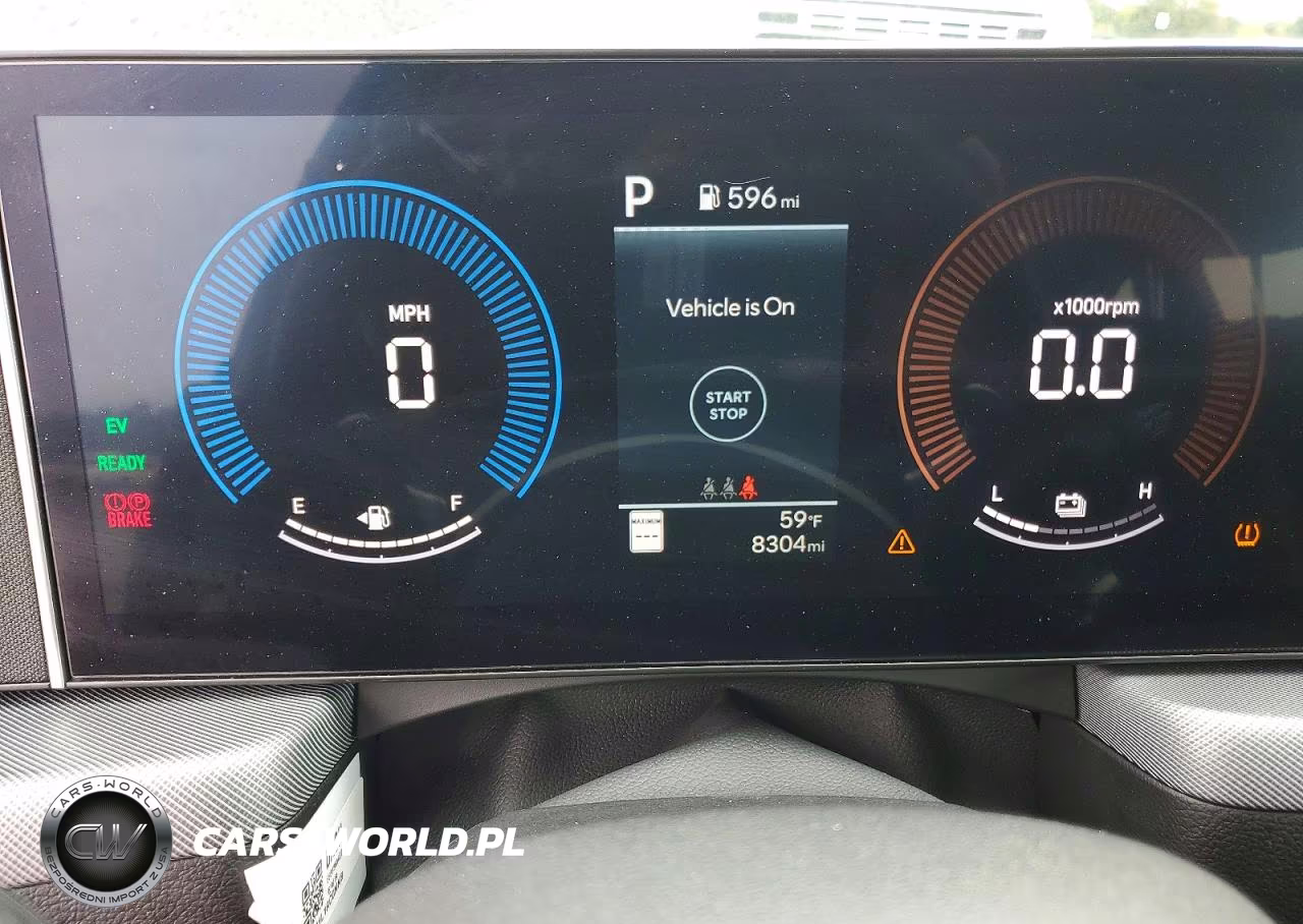 2026 Hyundai Sonata Hybrid Blue VIN:KMHL24JJXTA175355 - 9