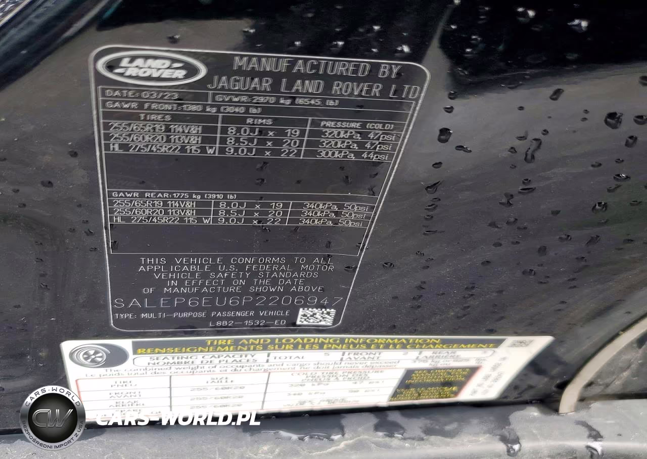 2023 Land Rover Defender 90 Se VIN:SALEP6EU6P2206947 - 13