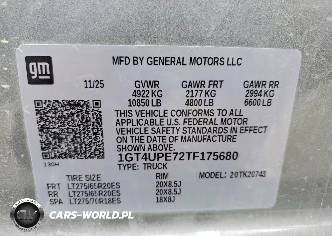 2026 GMC Sierra K2500 At4 VIN:1GT4UPE72TF175680 - 12