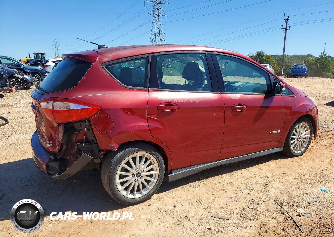 2013 Ford C-Max Se VIN:1FADP5AU3DL544160 - 3