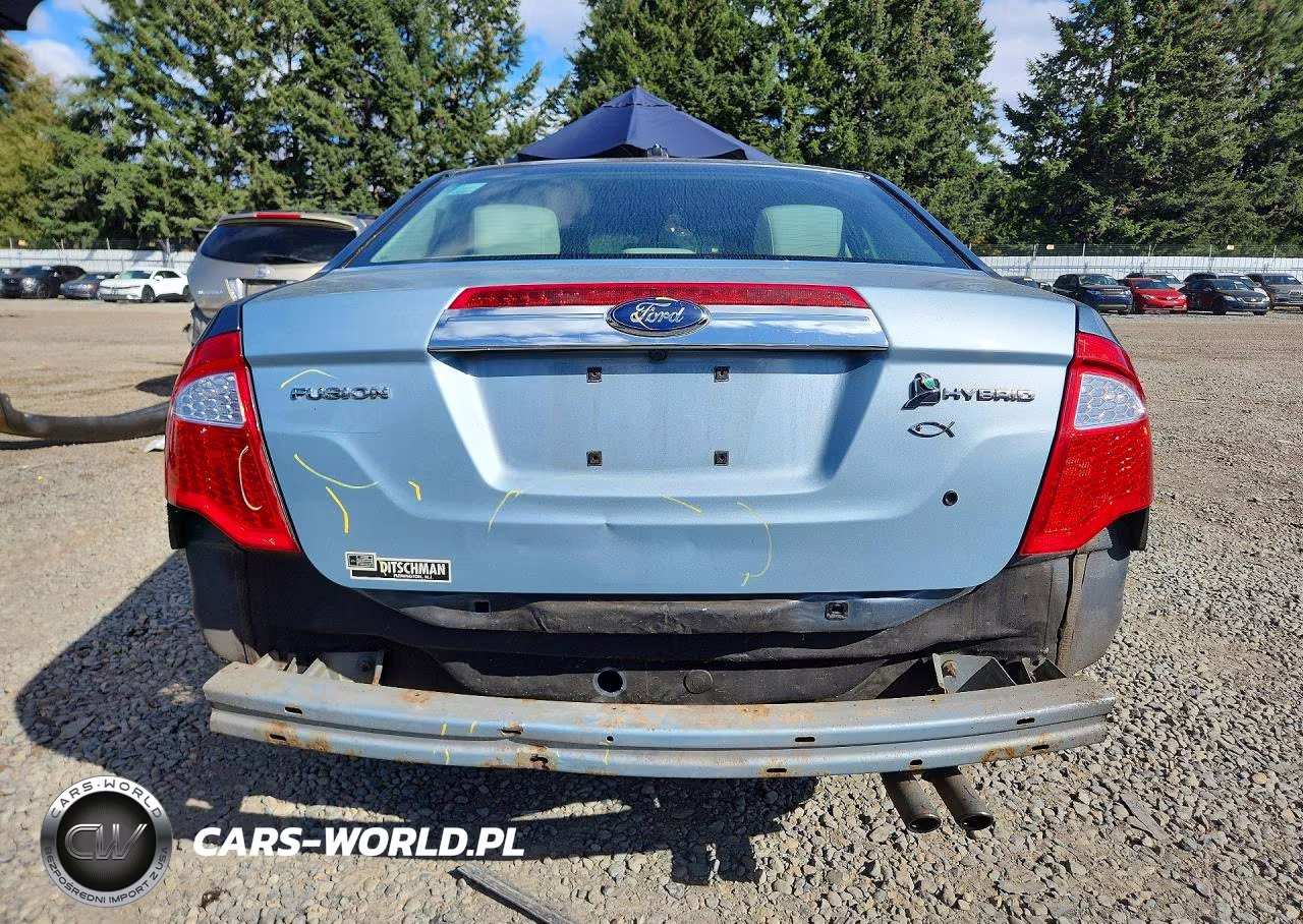 2011 Ford Fusion S Fwd VIN:3FADP0L35BR335640 - 6