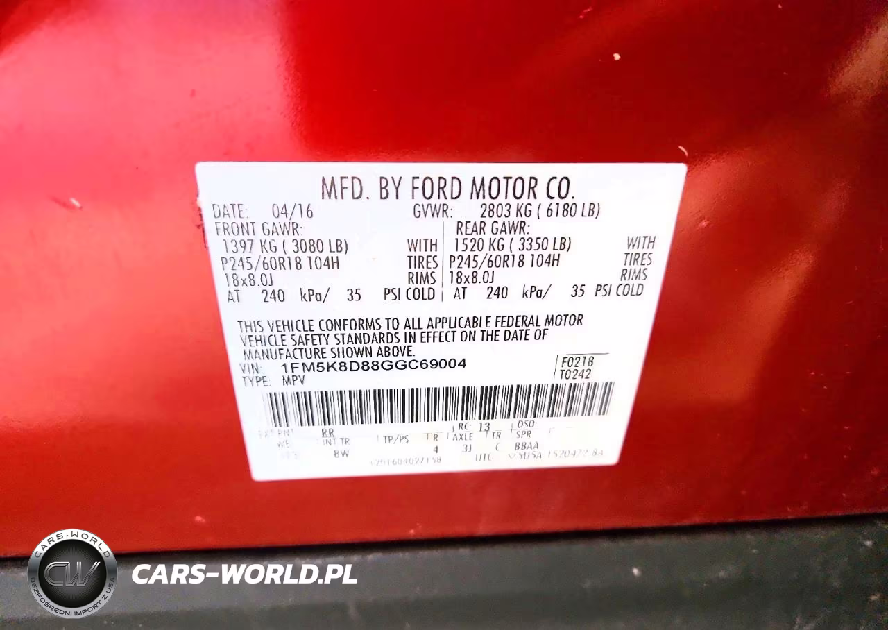 2016 Ford Explorer Xlt VIN:1FM5K8D88GGC69004 - 12