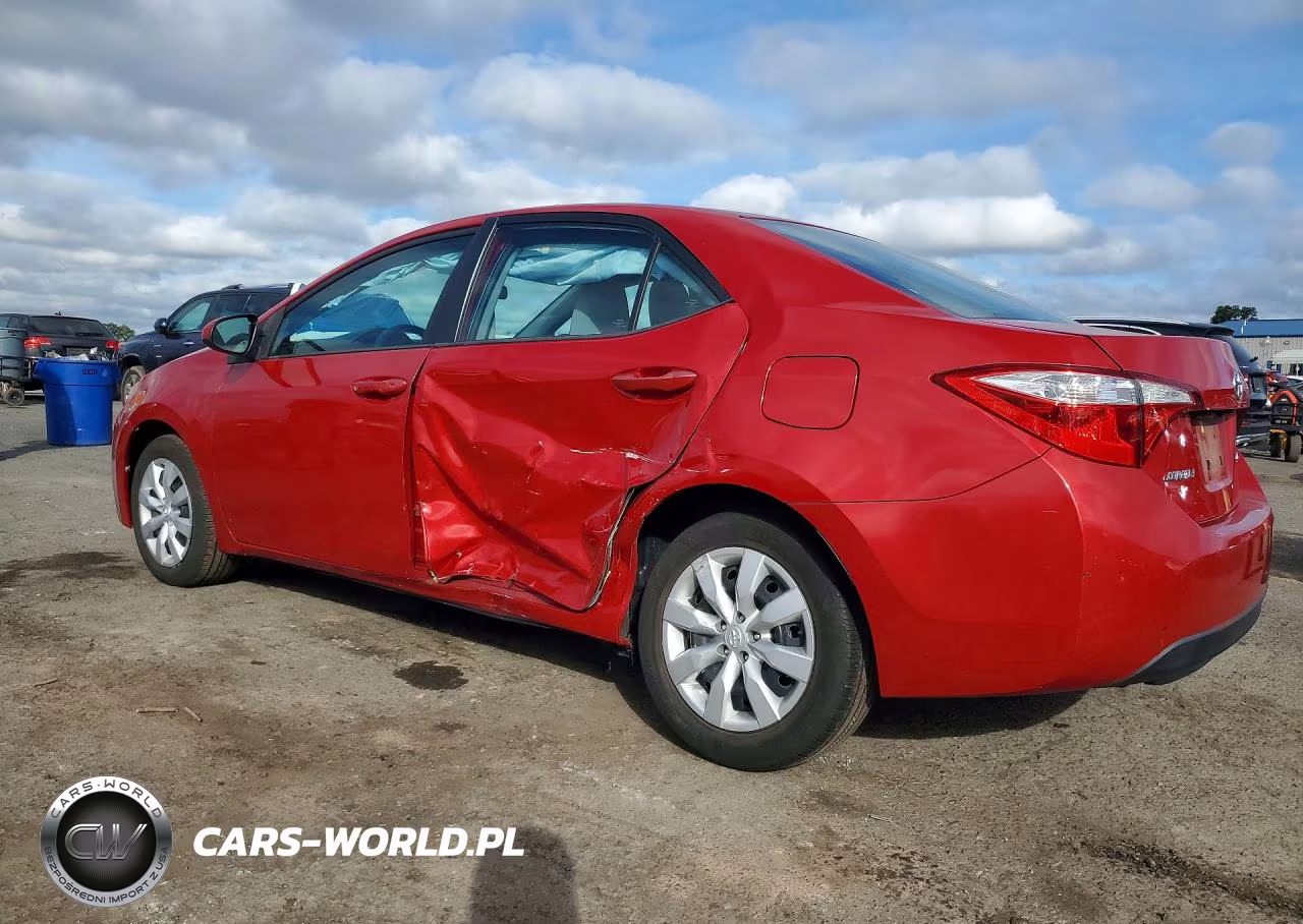 2016 Toyota Corolla Le VIN:2T1BURHE3GC574741 - 2