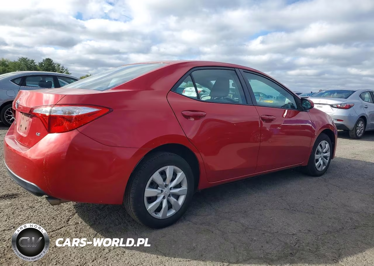 2016 Toyota Corolla Le VIN:2T1BURHE3GC574741 - 3