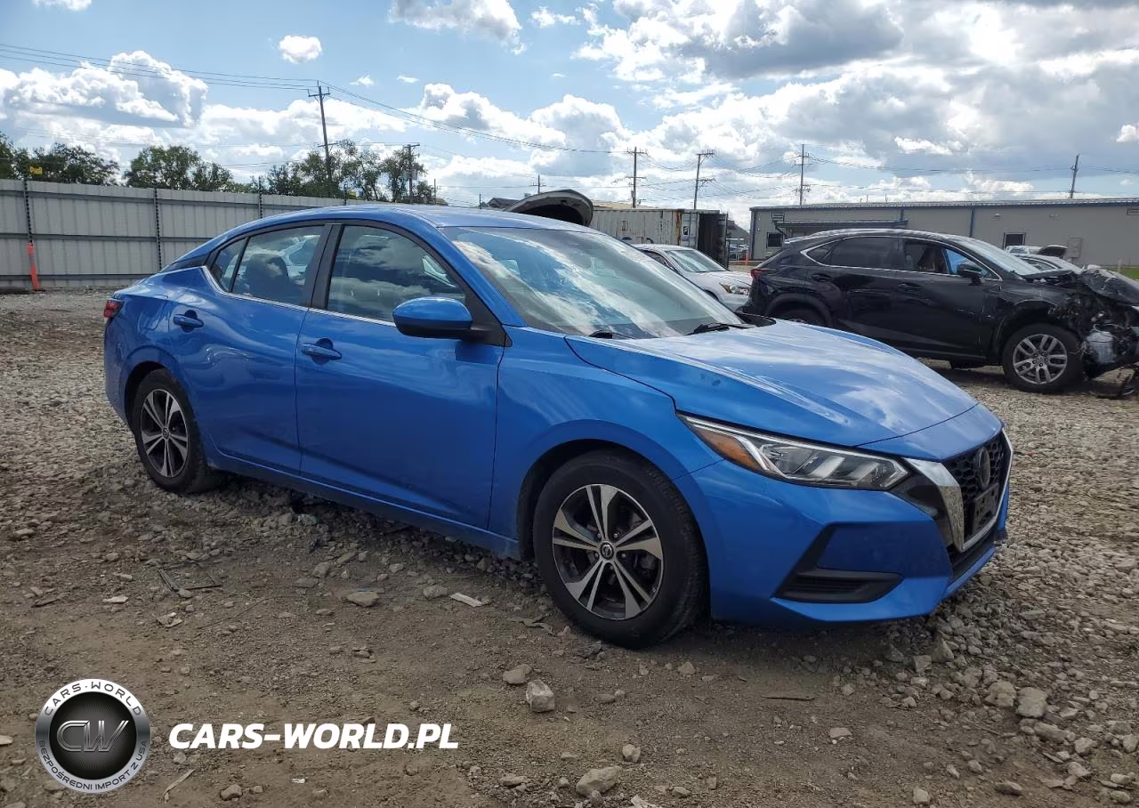 2021 Nissan Sentra Sv VIN:3N1AB8CV7MY254369 - 4