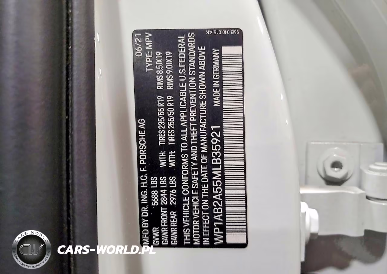 2021 Porsche Macan S VIN:WP1AB2A55MLB35921 - 14