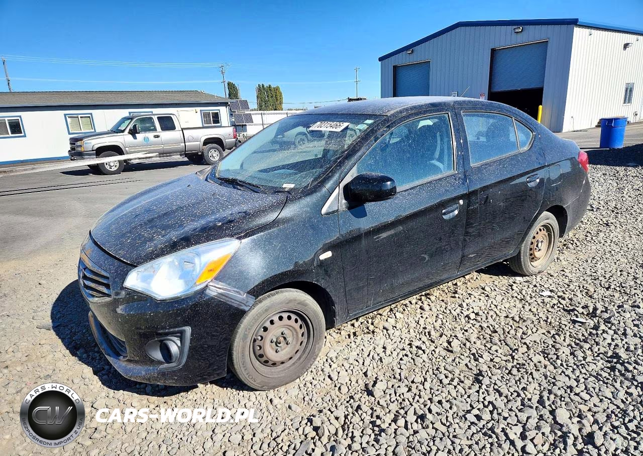 2017 Mitsubishi Mirage G4 Es VIN:ML32F3FJ9HHF14442 - 1