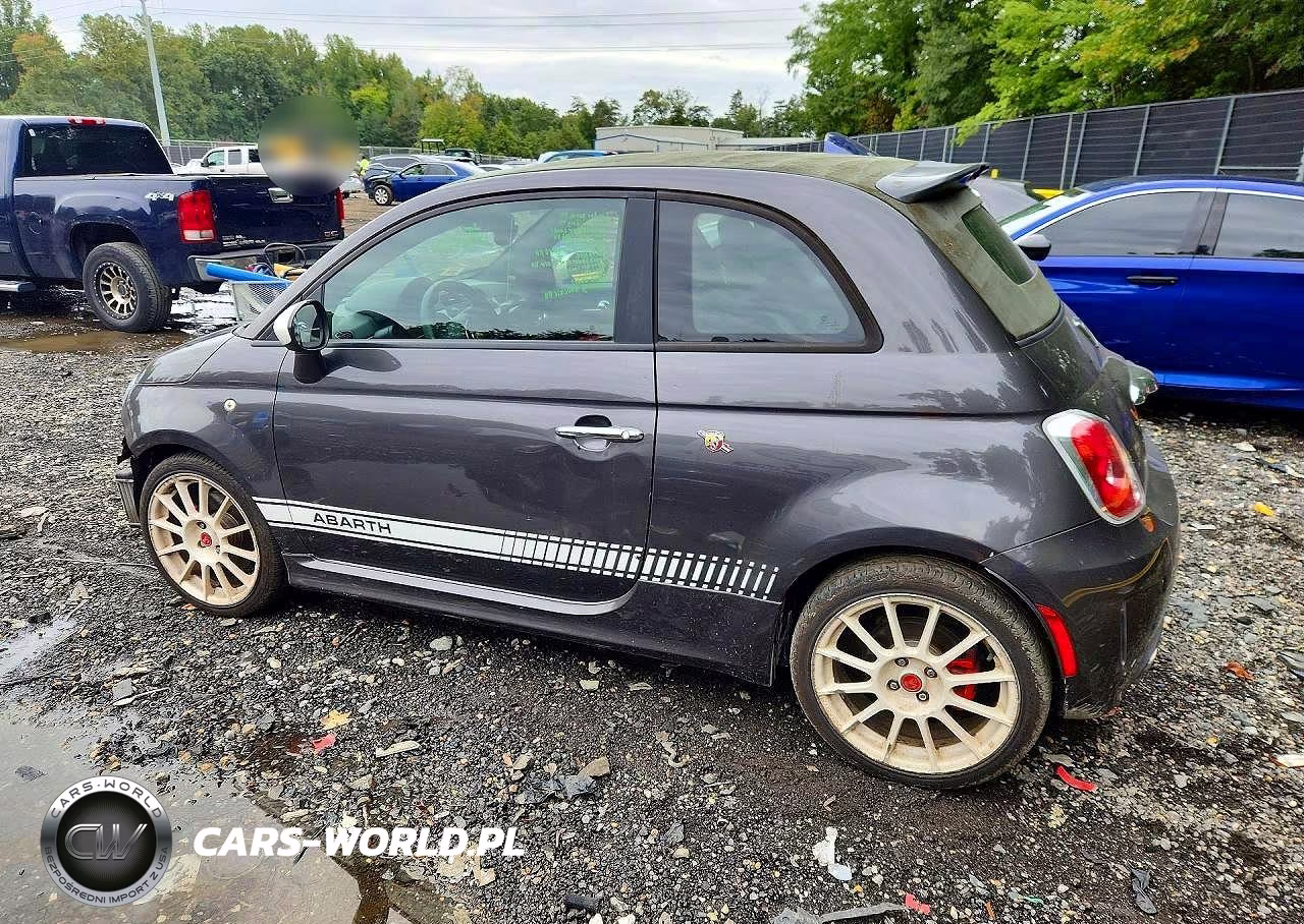 2015 Fiat 500 Abarth VIN:3C3CFFJH6FT652334 - 2