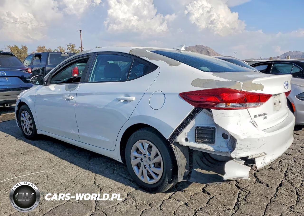 2017 Hyundai Elantra Se VIN:5NPD74LF6HH165893 - 2