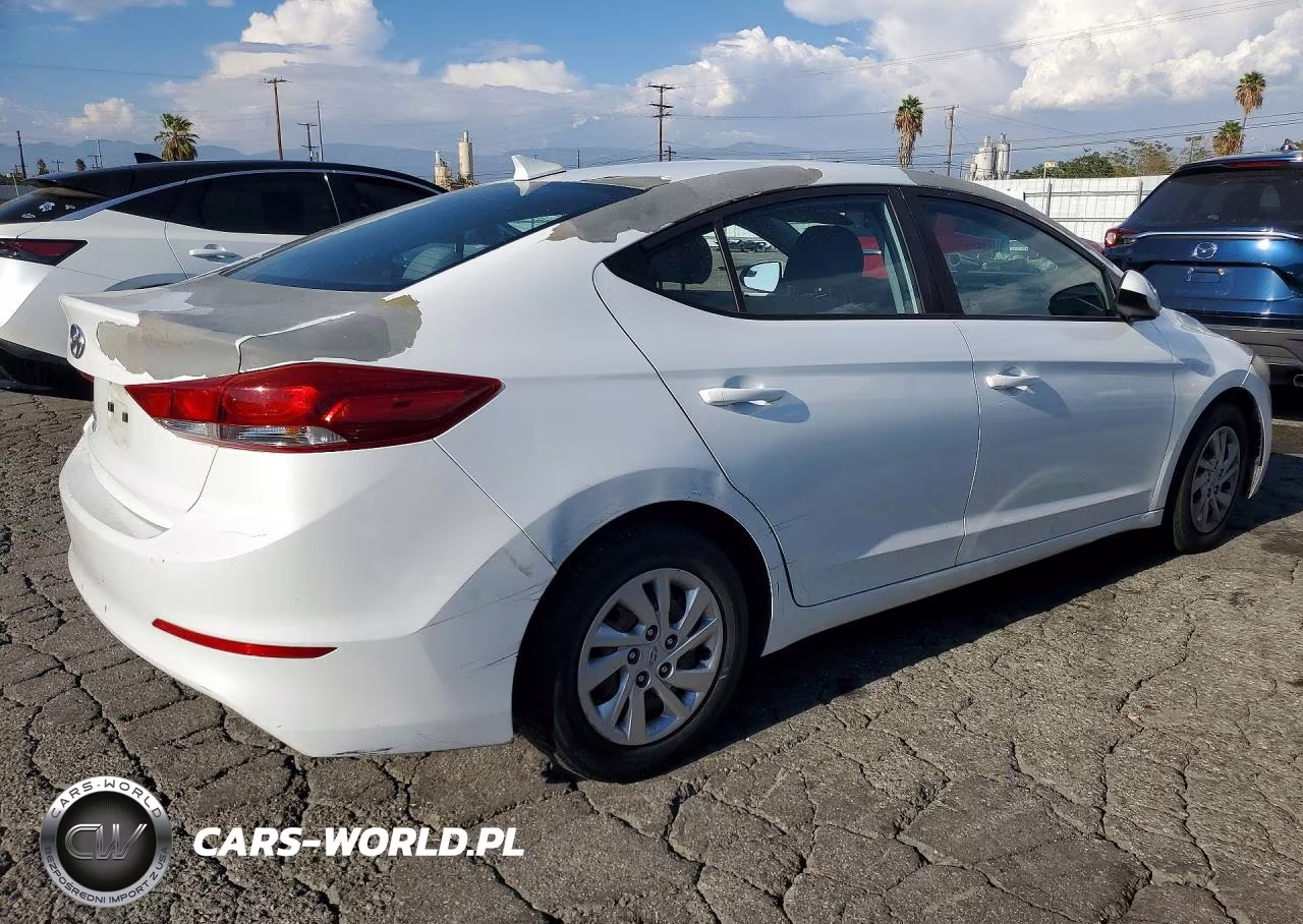 2017 Hyundai Elantra Se VIN:5NPD74LF6HH165893 - 3