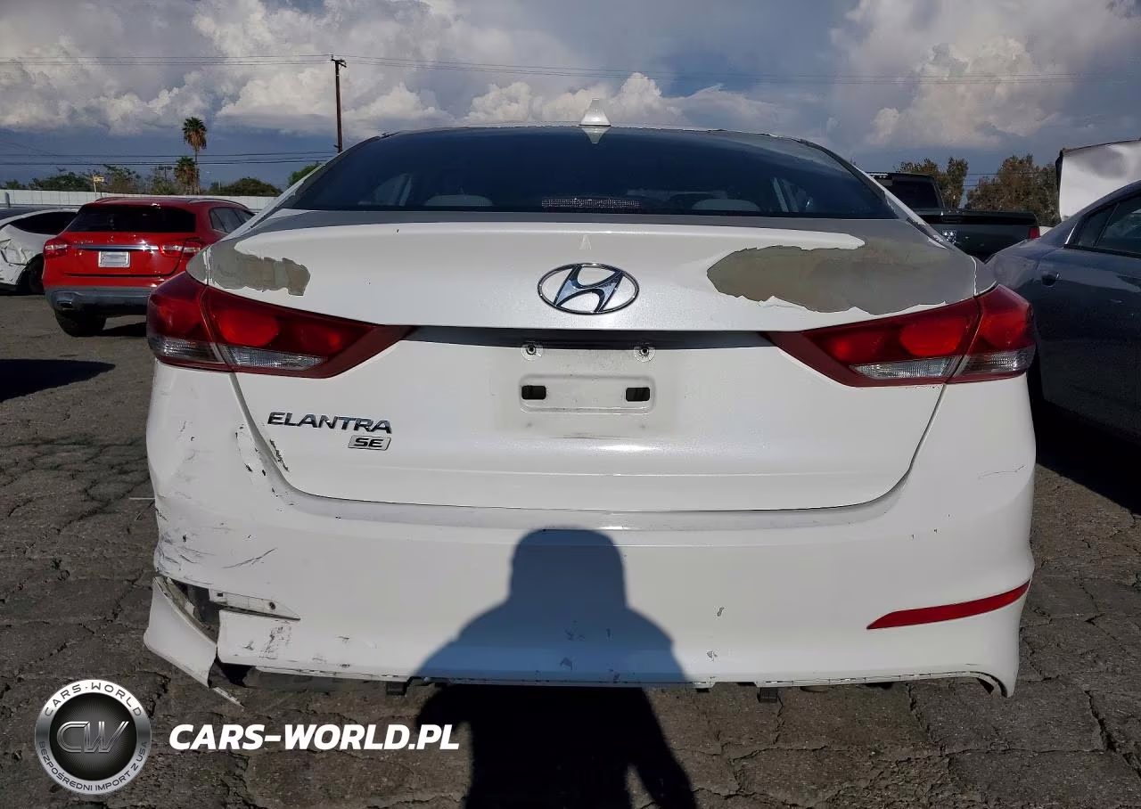 2017 Hyundai Elantra Se VIN:5NPD74LF6HH165893 - 6