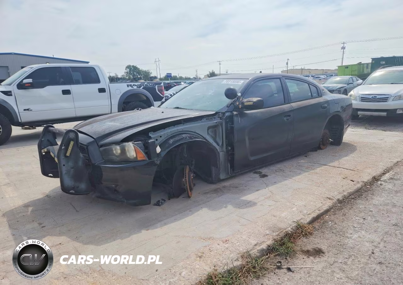 2012 Dodge Charger Police VIN:2C3CDXAT5CH247487 - 1