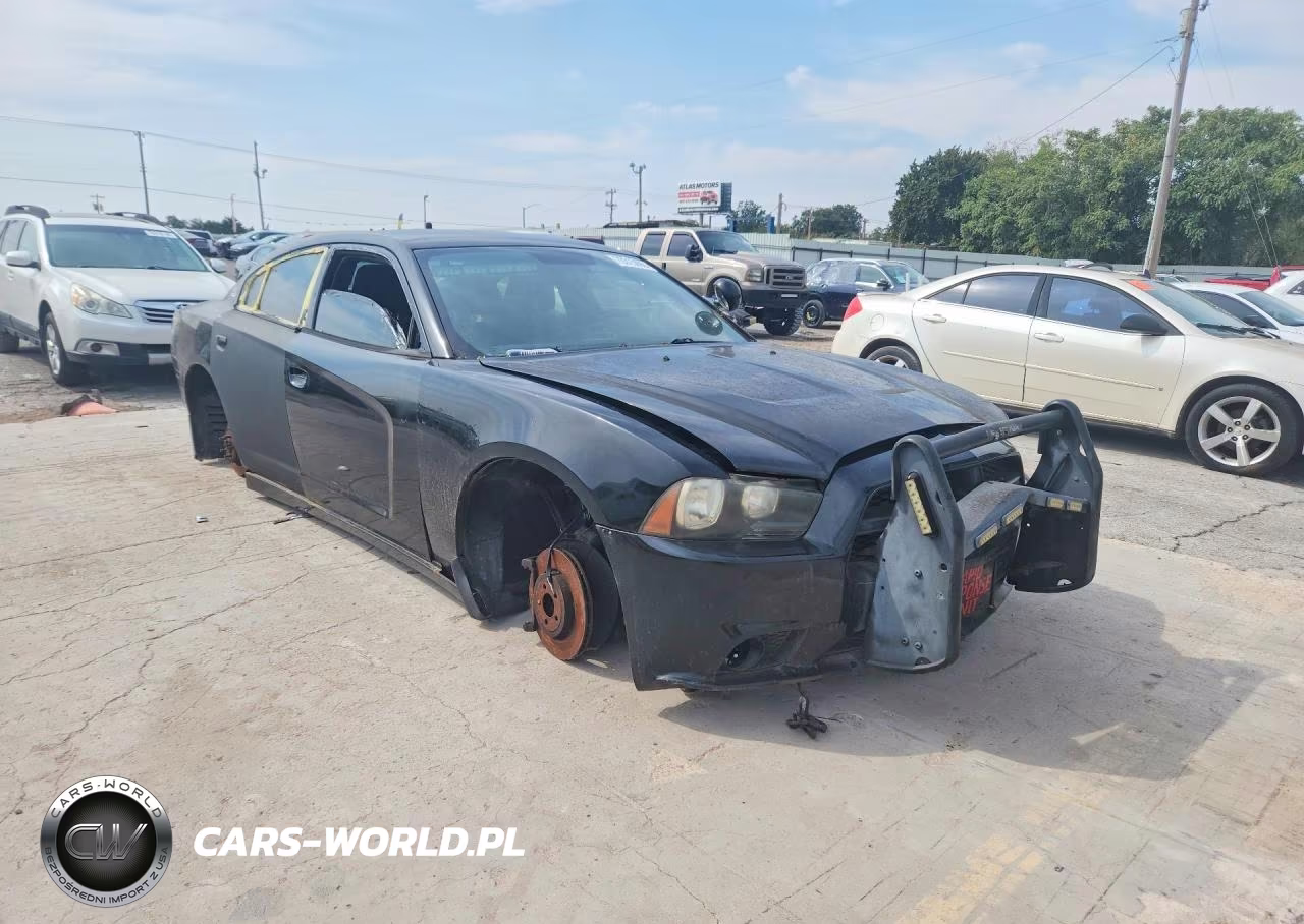 2012 Dodge Charger Police VIN:2C3CDXAT5CH247487 - 4