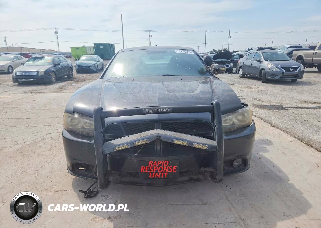 2012 Dodge Charger Police VIN:2C3CDXAT5CH247487 - 5