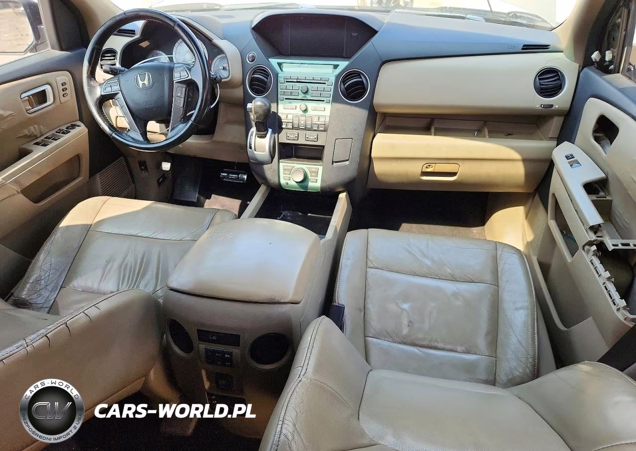 2010 Honda Pilot Touring VIN:5FNYF3H98AB017976 - 8