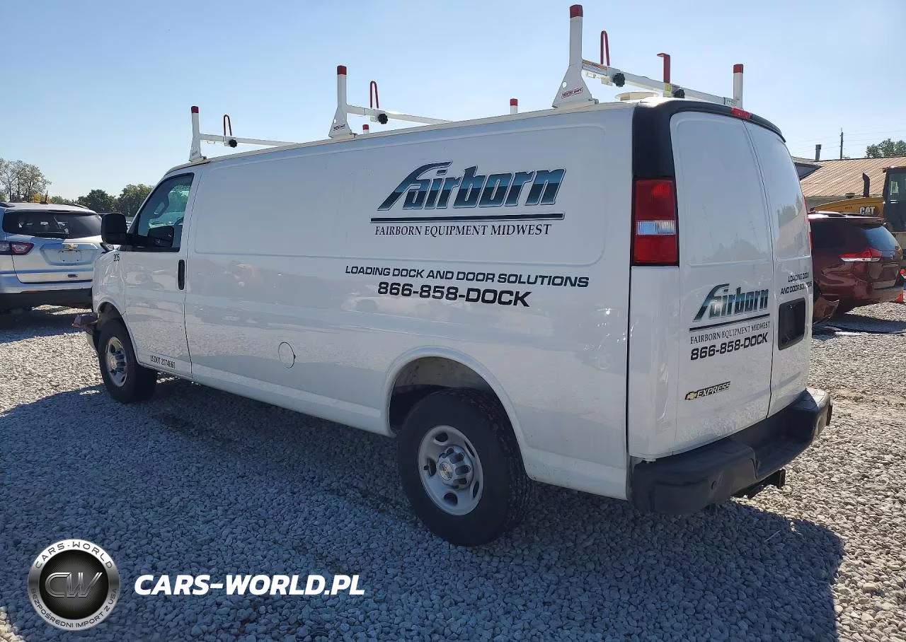 2025 Chevrolet Express G2500 VIN:1GCWGBF77S1255585 - 2