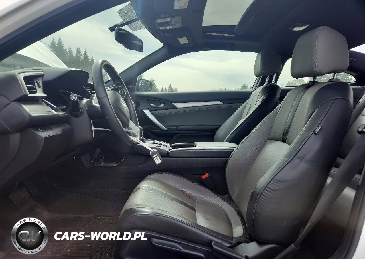 2018 Honda Civic Exl VIN:2HGFC3B75JH350932 - 7