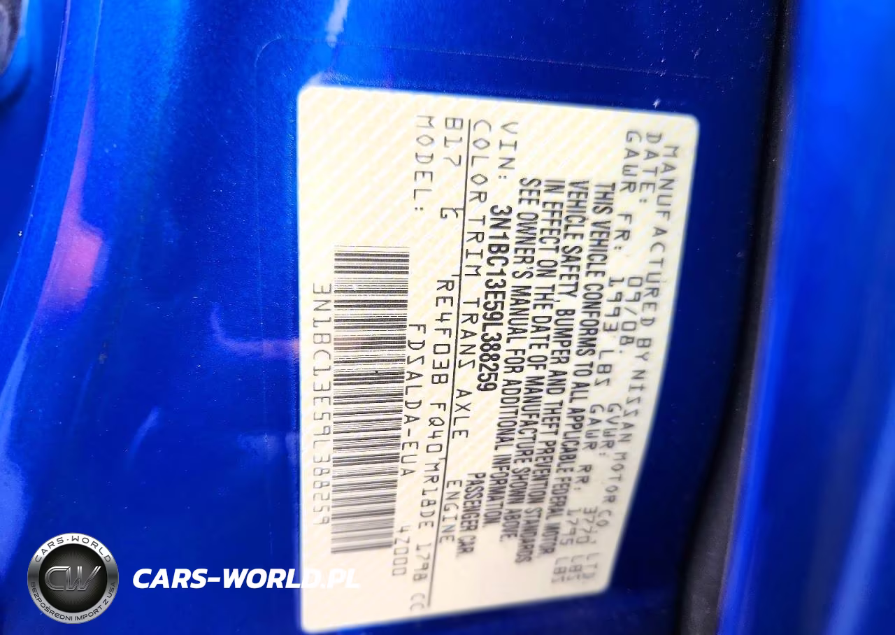 2009 Nissan Versa 1.8 S VIN:3N1BC13E59L388259 - 12