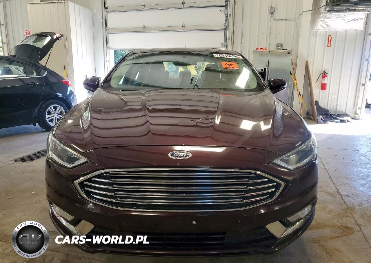 2017 Ford Fusion Se VIN:3FA6P0HD3HR291849 - 5