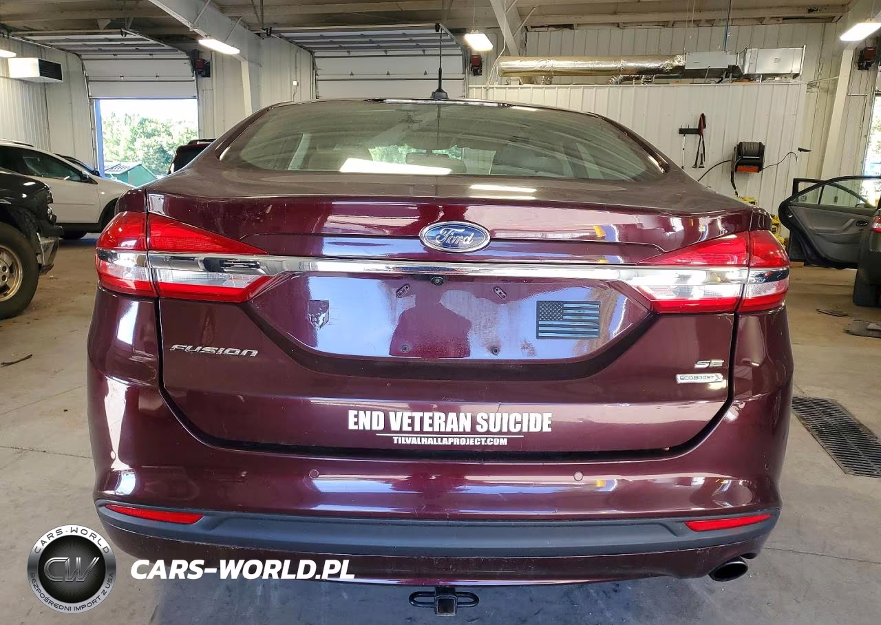 2017 Ford Fusion Se VIN:3FA6P0HD3HR291849 - 6