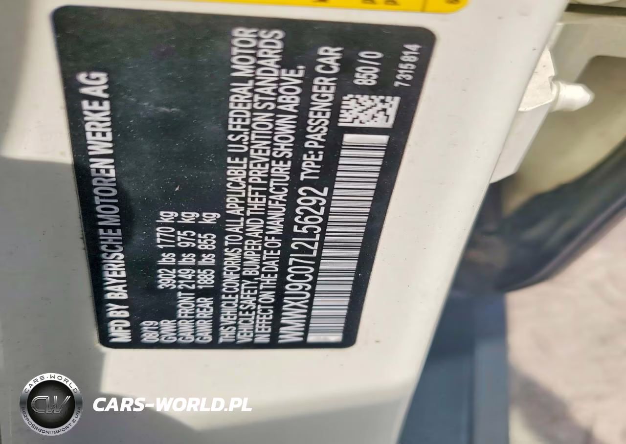 2020 Mini Cooper S VIN:WMWXU9C07L2L56292 - 12