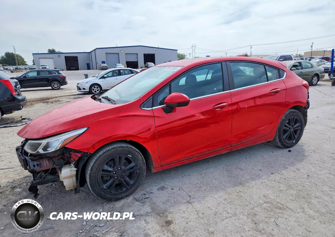 2017 Chevrolet Cruze Lt VIN:3G1BE6SM9HS596817 - 1