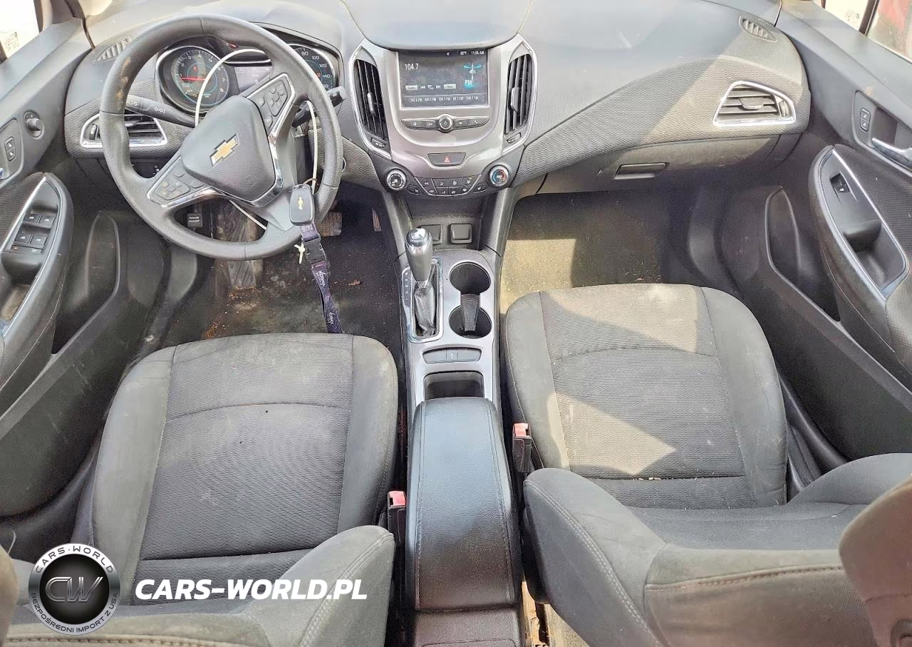 2017 Chevrolet Cruze Lt VIN:3G1BE6SM9HS596817 - 8
