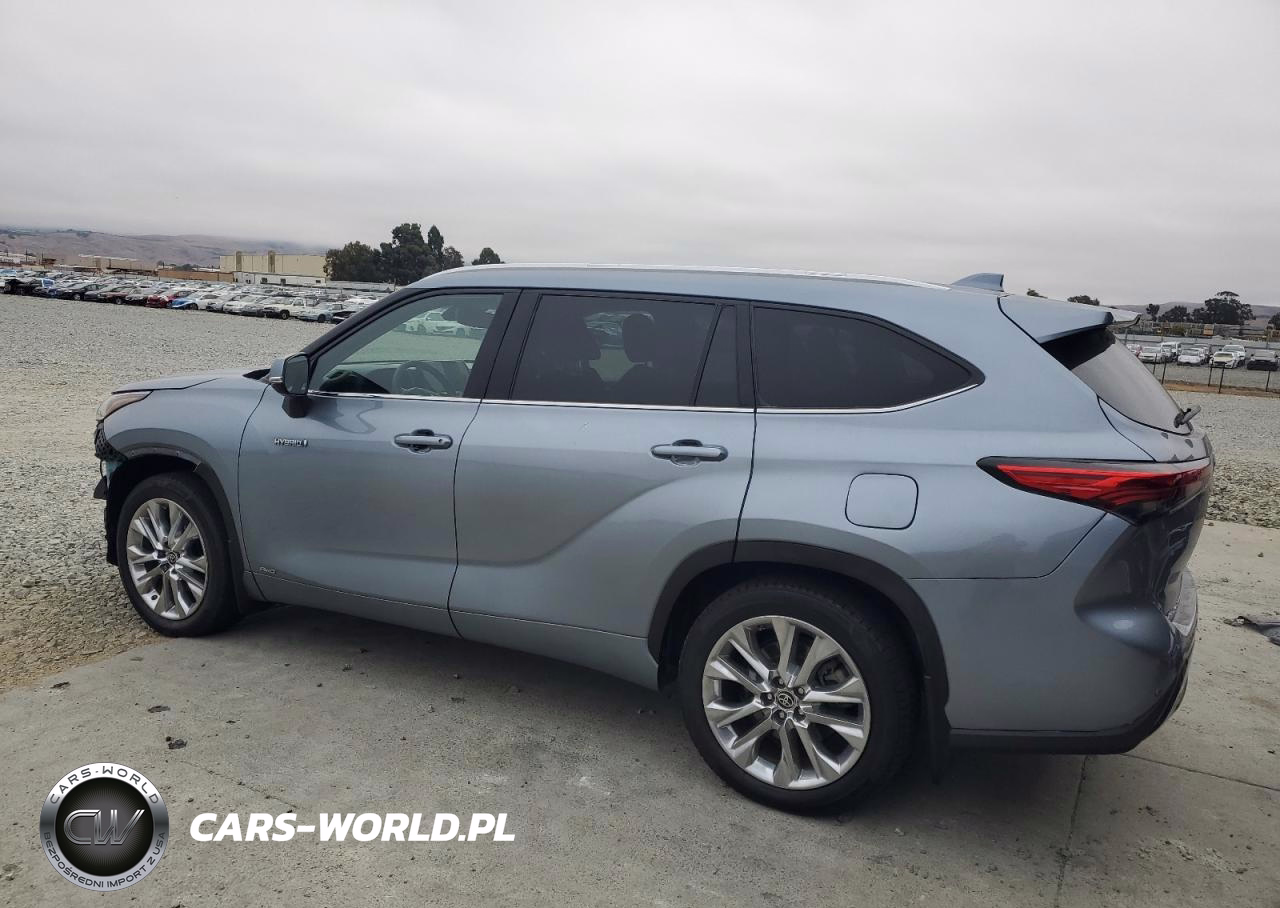 2021 Toyota Highlander Hybrid Limited VIN:5TDDBRCHXMS025475 - 2