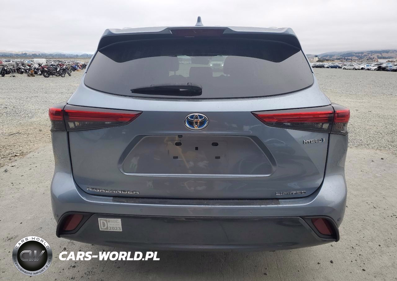 2021 Toyota Highlander Hybrid Limited VIN:5TDDBRCHXMS025475 - 6