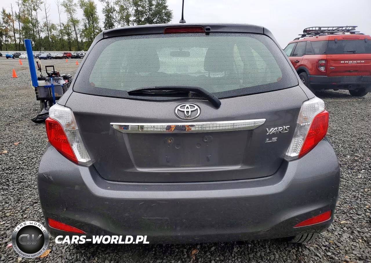 2012 Toyota Yaris 5-Door Le VIN:JTDKTUD36CD525685 - 6