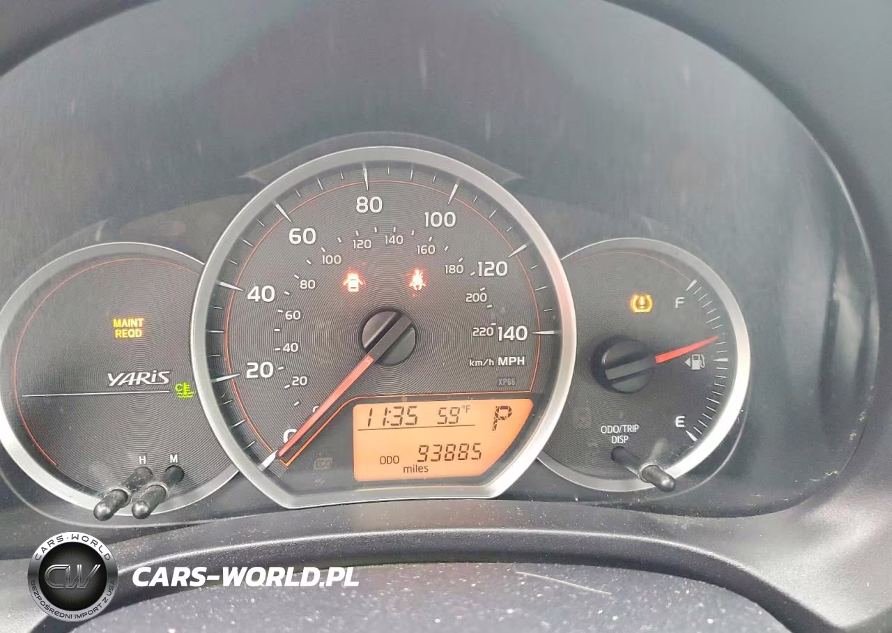 2012 Toyota Yaris 5-Door Le VIN:JTDKTUD36CD525685 - 9