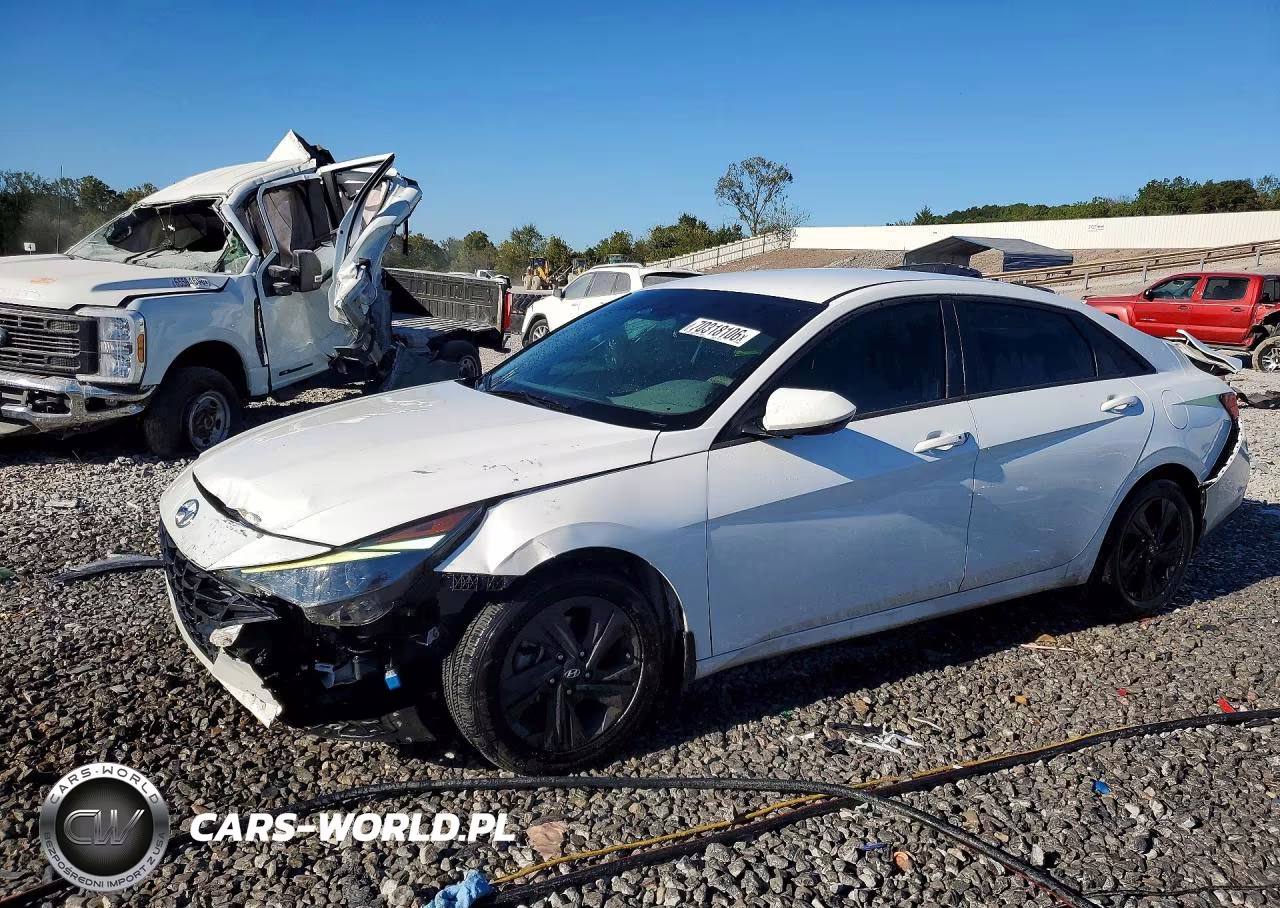 2022 Hyundai Elantra Sel VIN:5NPLM4AG9NH059238 - 1