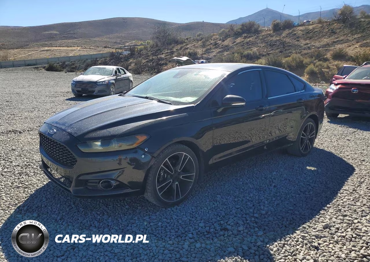 2014 Ford Fusion Titanium VIN:3FA6P0D90ER379173 - 1