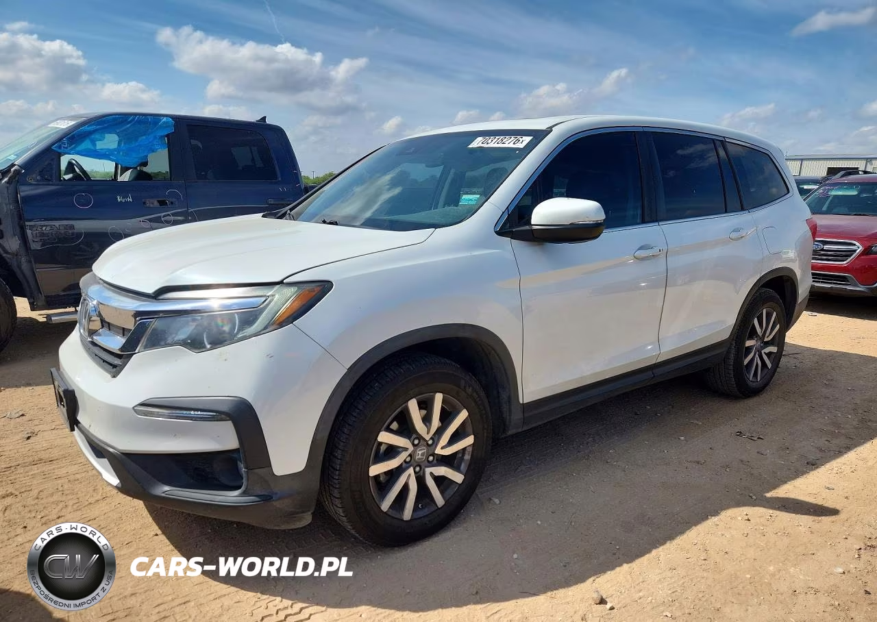 2020 Honda Pilot Exl VIN:5FNYF5H58LB014054 - 1