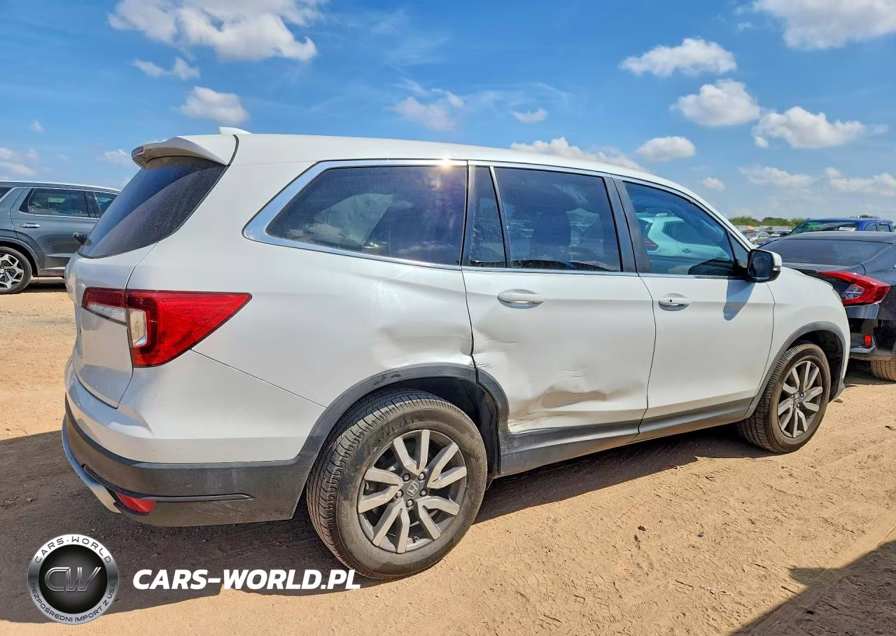 2020 Honda Pilot Exl VIN:5FNYF5H58LB014054 - 3