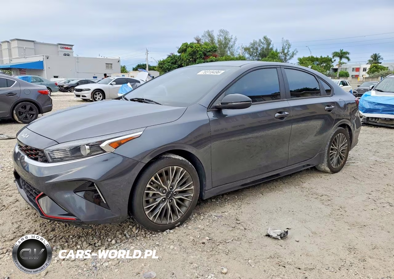 2023 Kia Forte Gt Line VIN:3KPF54AD8PE676654 - 1