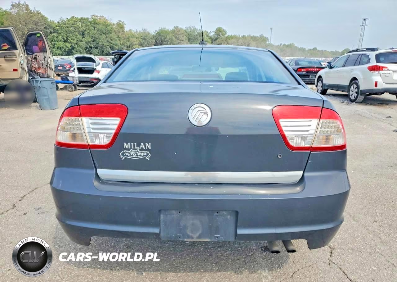 2007 Mercury Milan VIN:3MEHM07Z37R643799 - 6