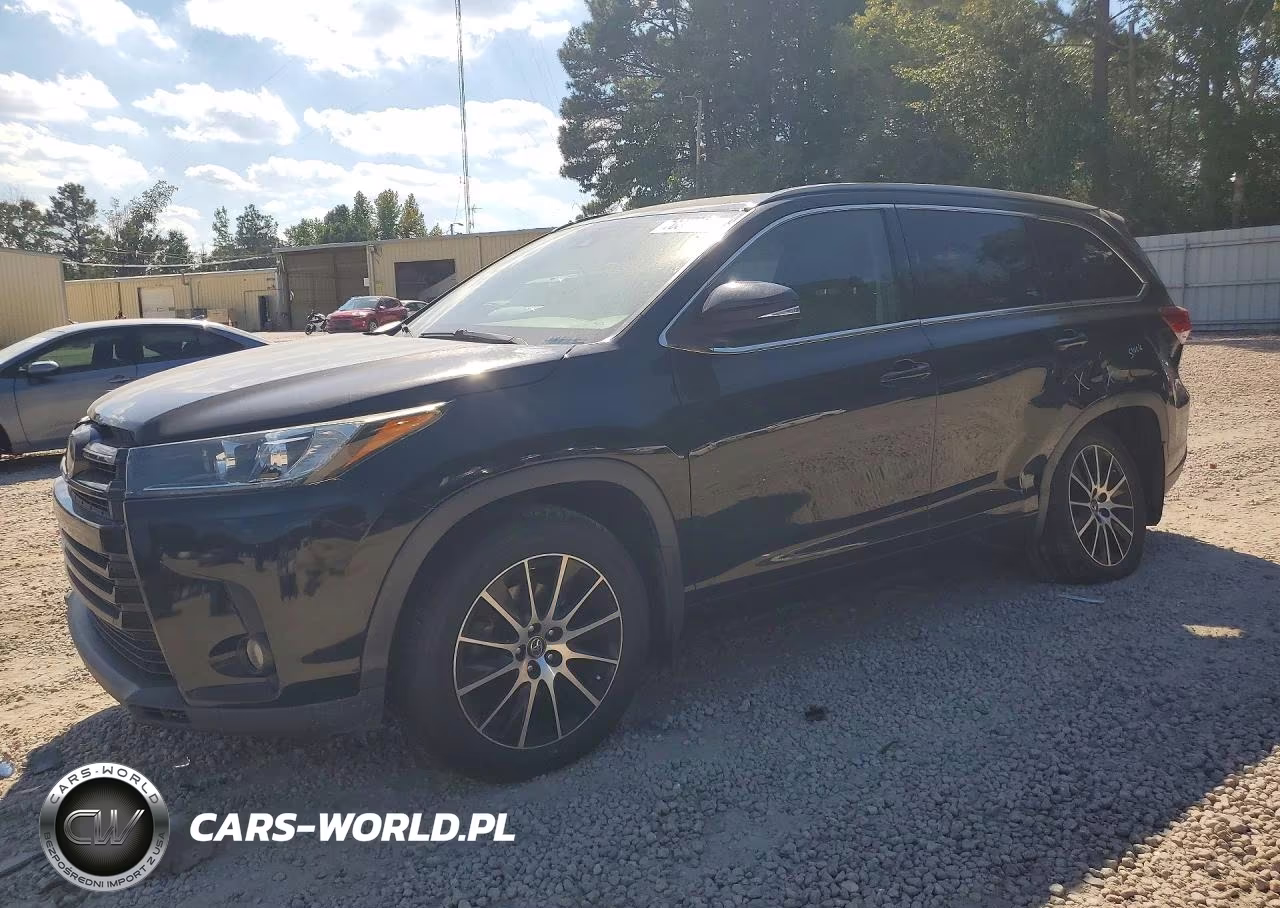 2017 Toyota Highlander Se VIN:5TDJZRFH5HS413729 - 1