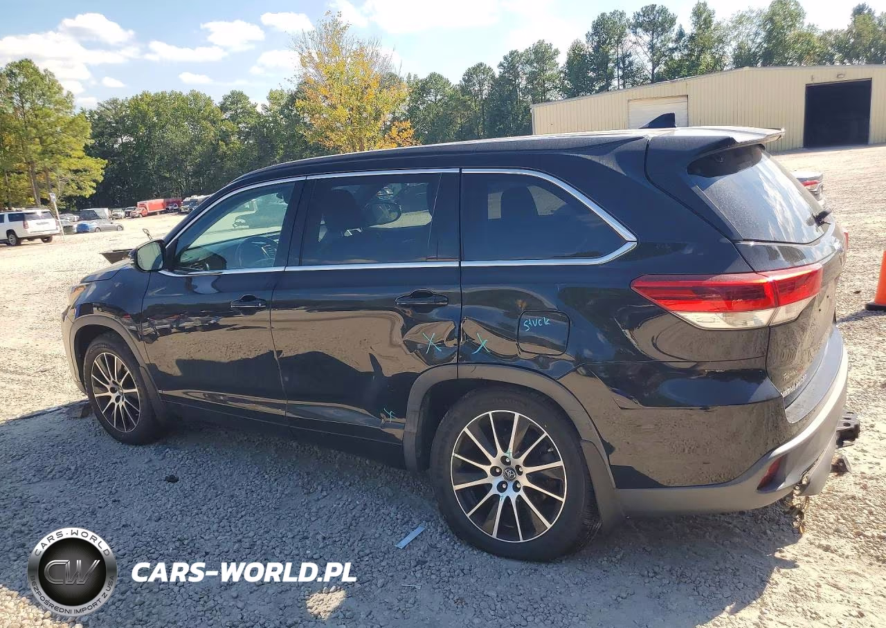 2017 Toyota Highlander Se VIN:5TDJZRFH5HS413729 - 2