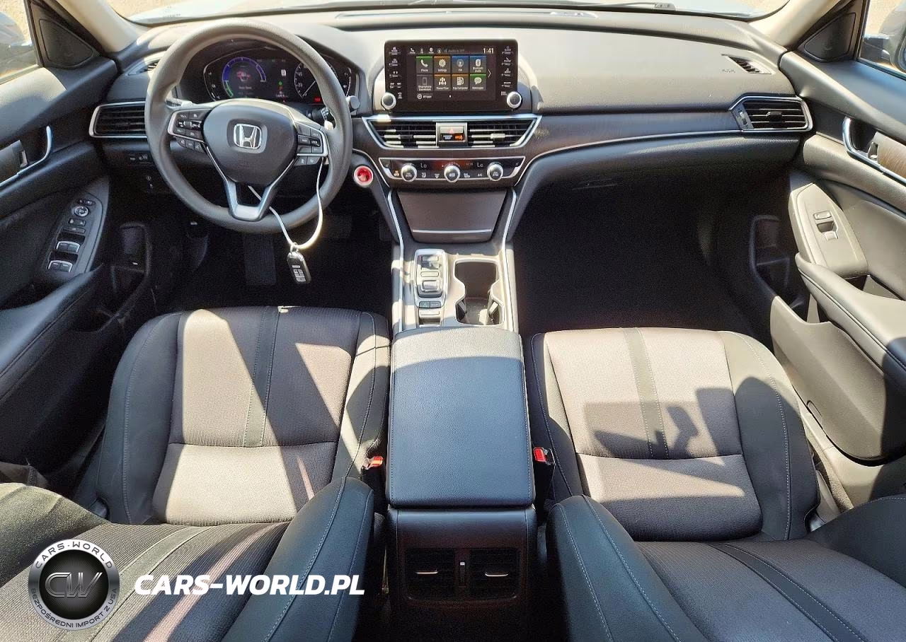 2018 Honda Accord Hybrid Ex VIN:1HGCV3F45JA009901 - 8