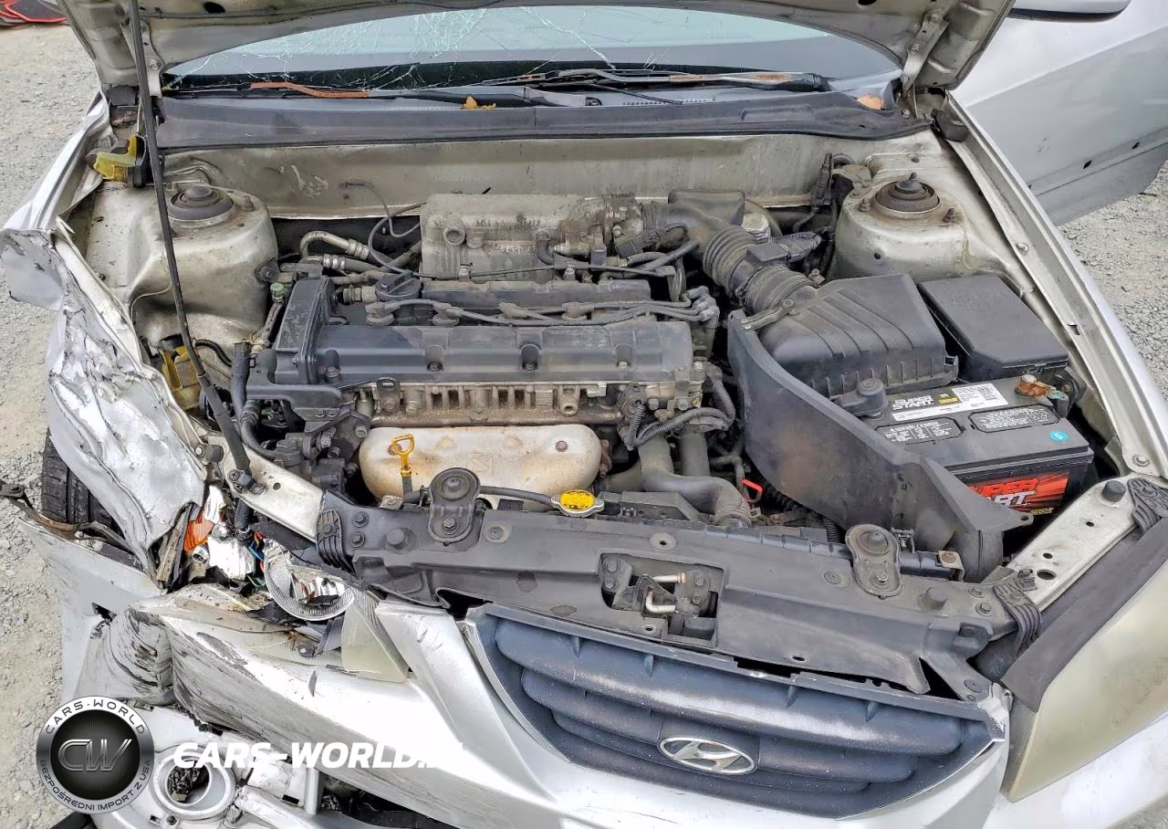 2004 Hyundai Elantra Gls VIN:KMHDN46DX4U710795 - 11